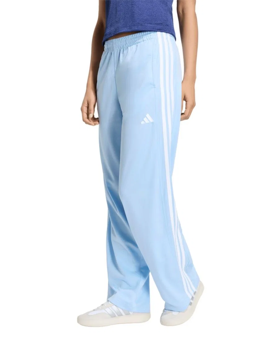 Женские широкие штаны с утяжкой adidas, Glow Blue