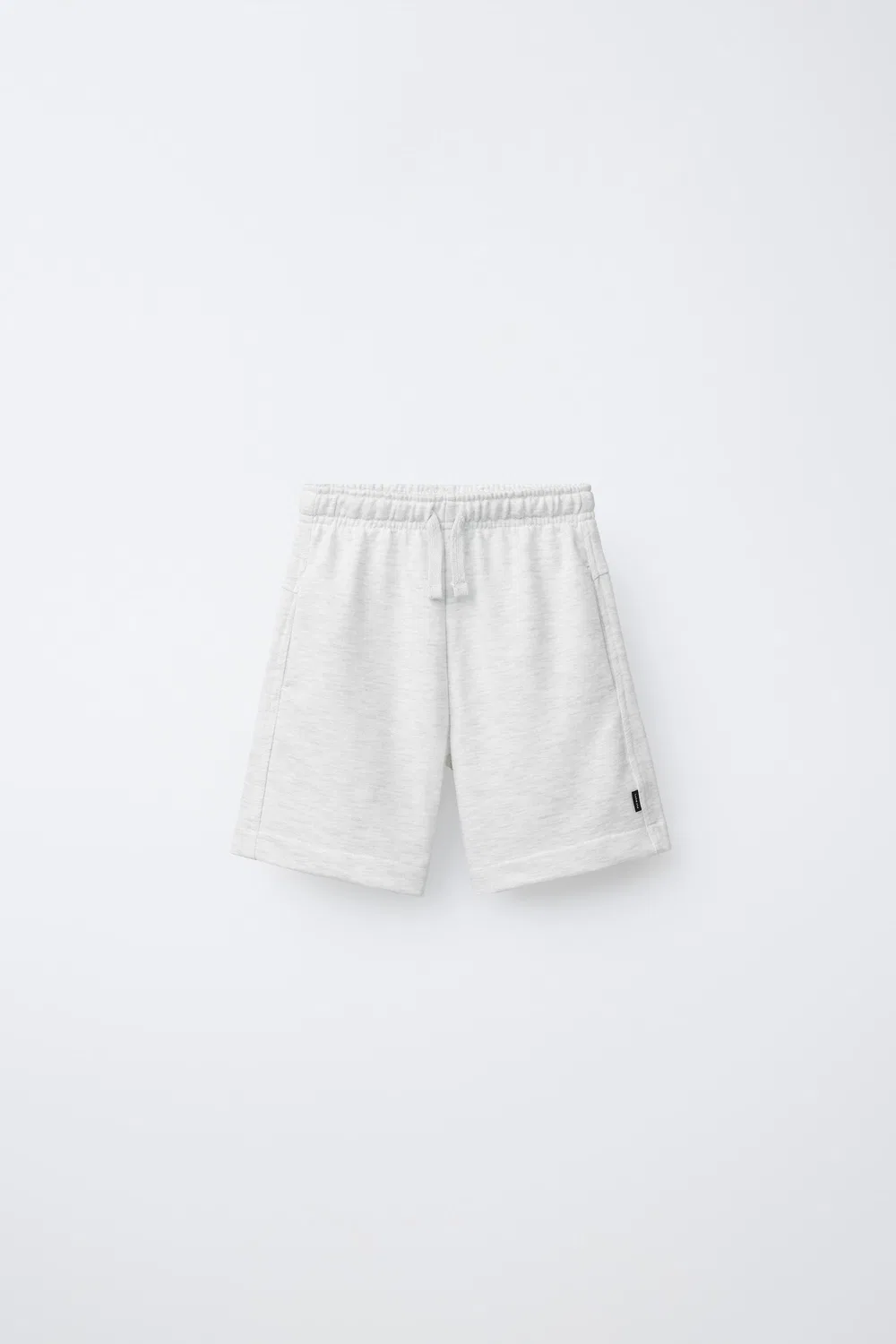 Простые бермудские шорты ZARA, Grey Marl