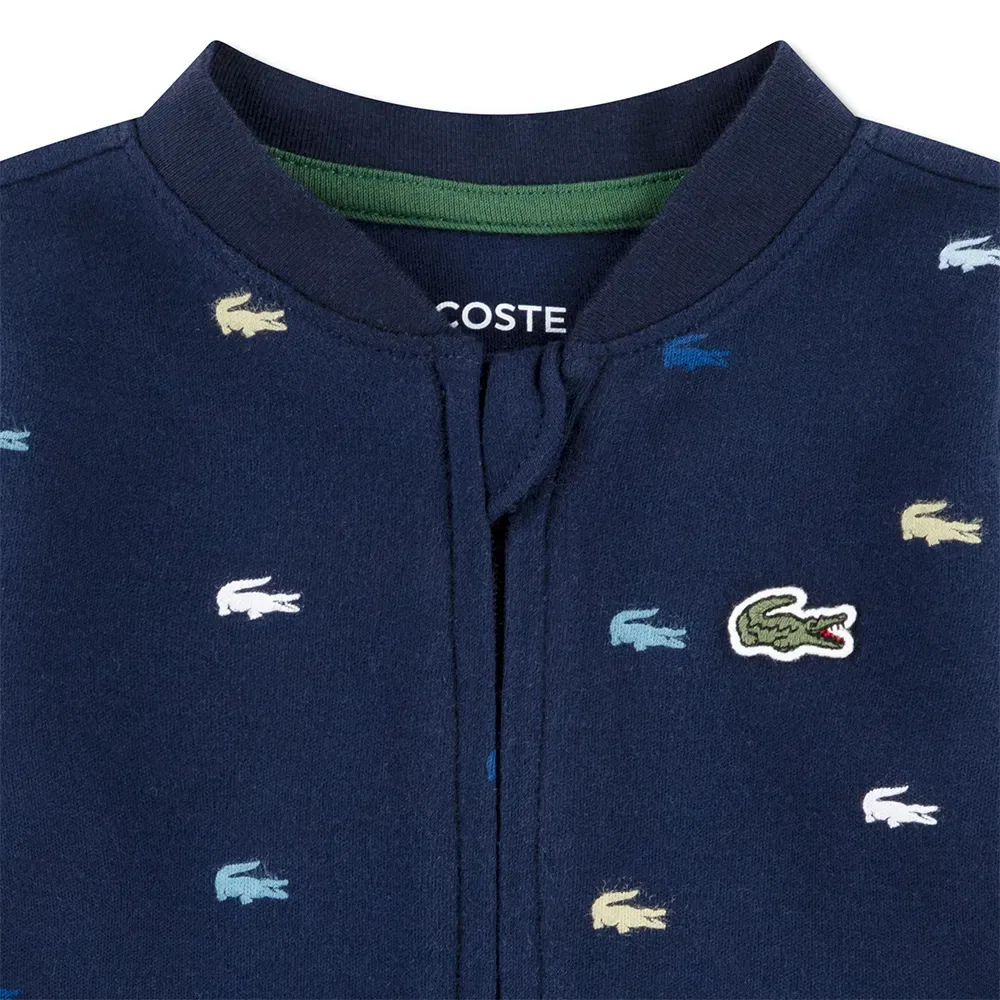 Комбинезон длинный рукав Lacoste Kids, синий — фото 4
