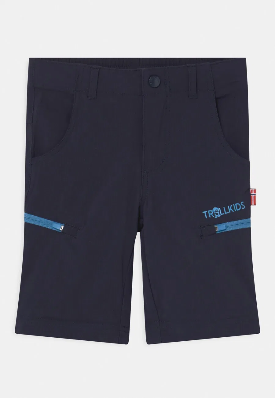 Спортивные штаны TROLLKIDS Regular Workout Pants 'Kjerag' в светло-голубом и темно-голубом цветах — фото 3