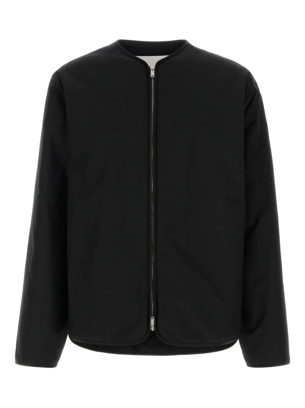 

Стеганая хлопковая куртка JIL SANDER, черный