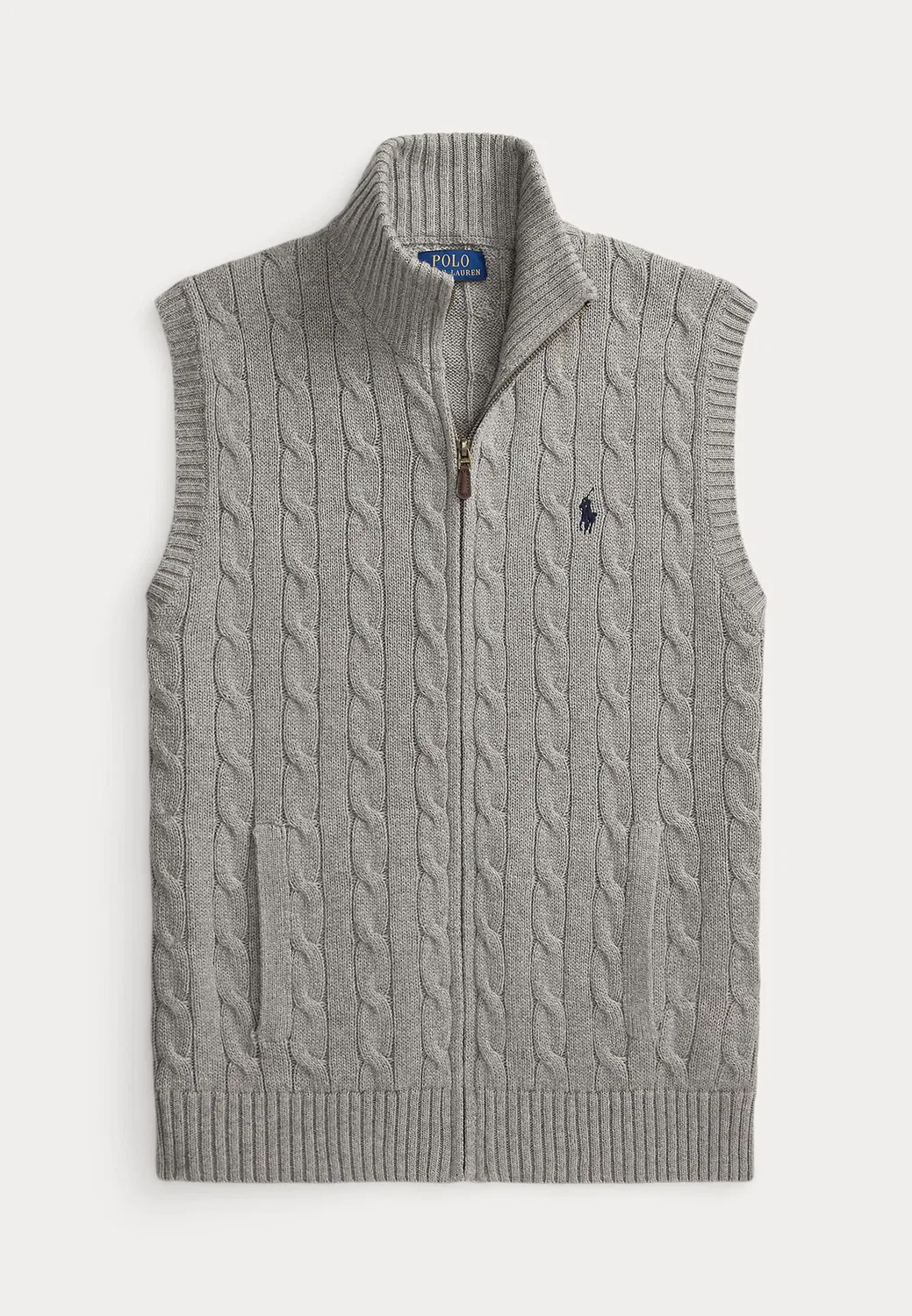 Жилет Polo Ralph Lauren, Fawn Grey Heather — фото 4