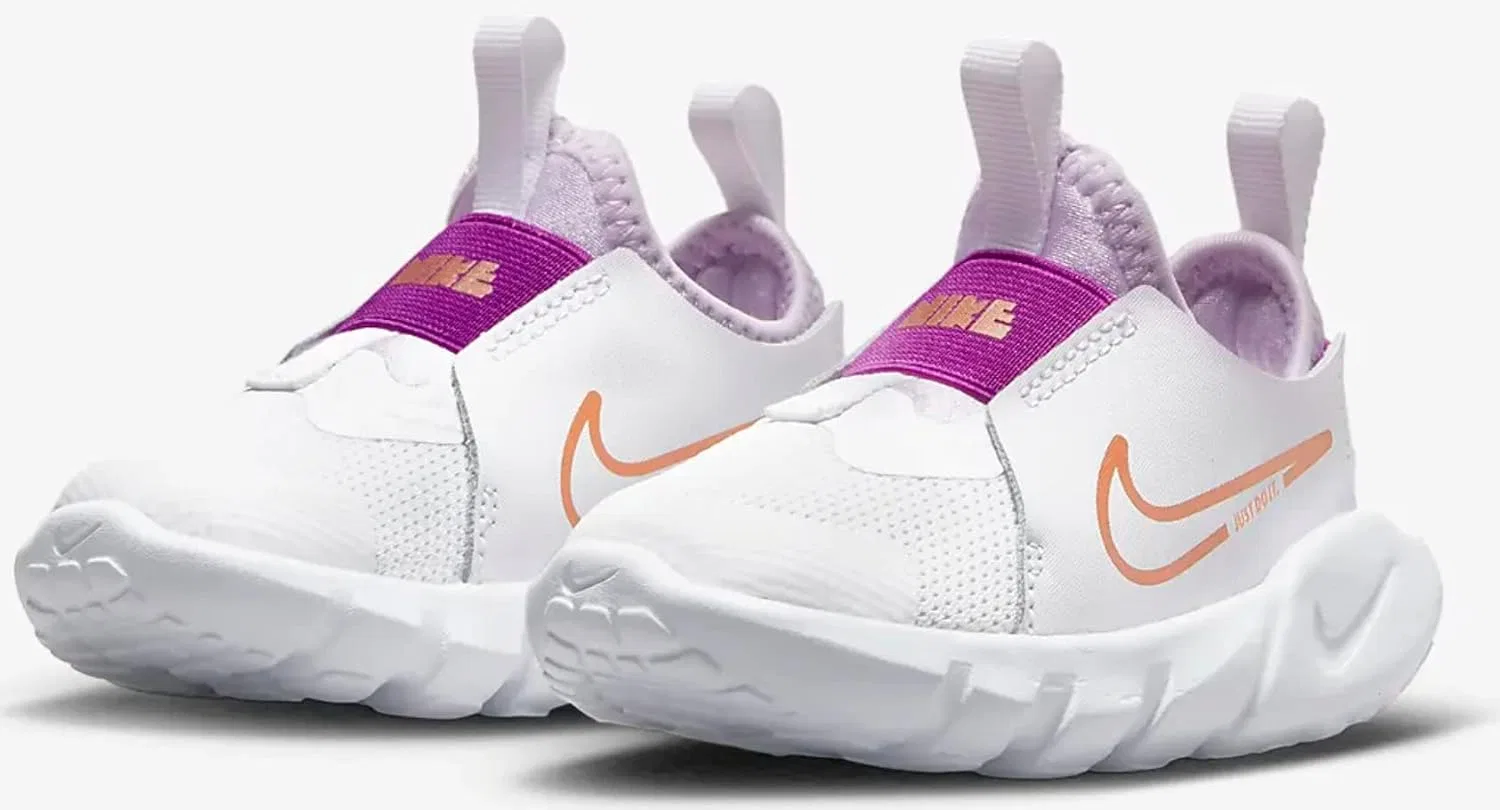 Детские кроссовки для мальчиков Flex Runner 2 Nike, White-Metallic Copper — фото 3