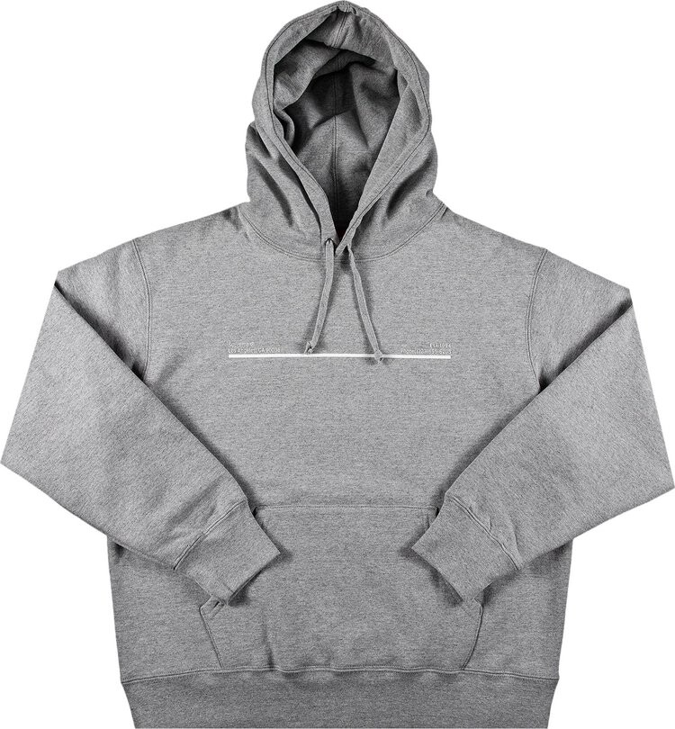 

Толстовка Supreme Shop Hooded Sweatshirt - Los Angeles 'Heather Grey', серый