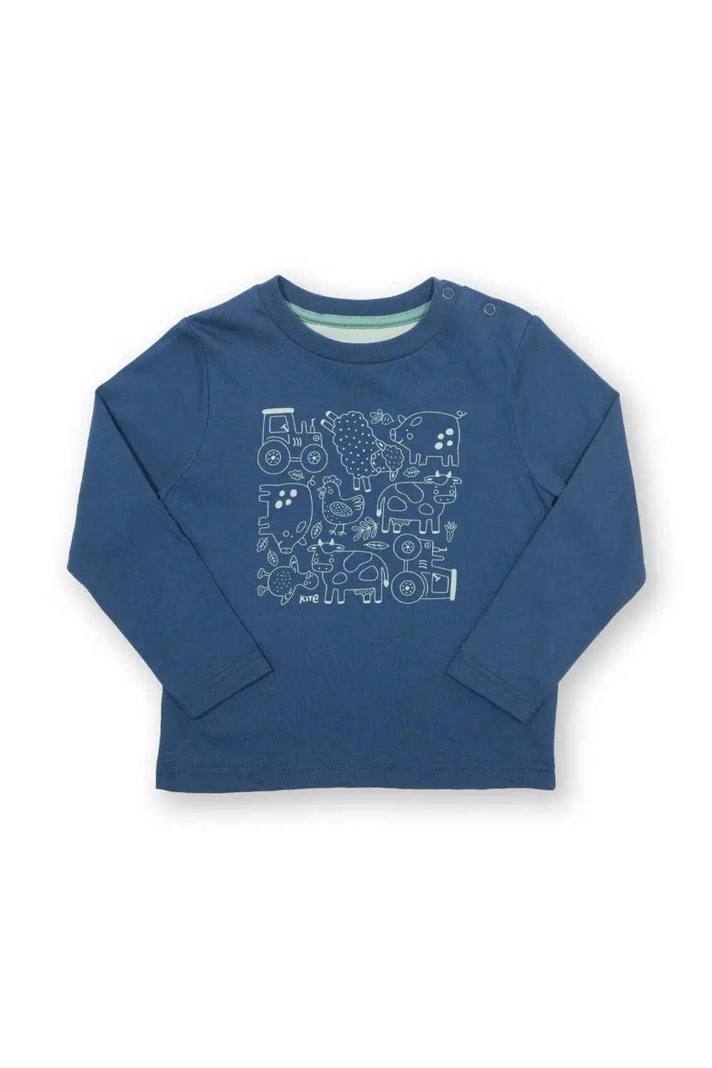 Детская футболка Farmtime Kite, Navy