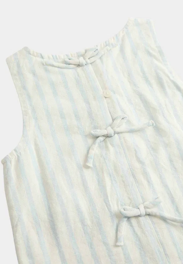 Брюки хлопковые Trousers Marks & Spencer, Ivory, слоновая кость — фото 3