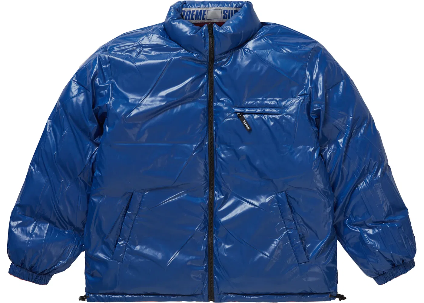 Мужская куртка пуховик Puffy Jacket Supreme, Orange