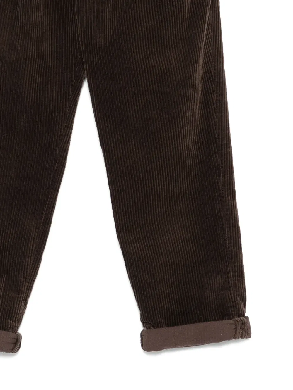 Брюки вельветовые Brunello Cucinelli Kids, коричневый — фото 3