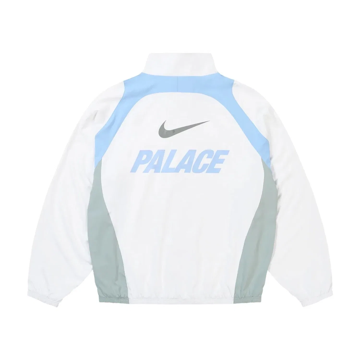 Мужская куртка с принтом Nike x Palace Track Jacket White, белый — фото 2