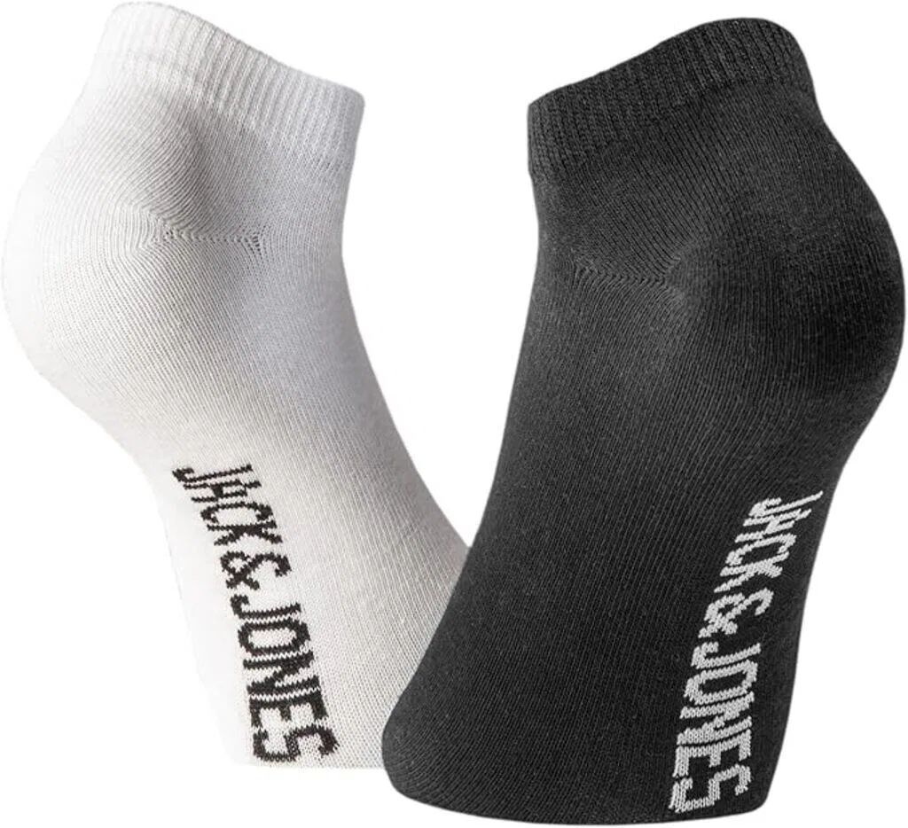 Детские хлопковые носки Jack&Jones, Черный / Белый