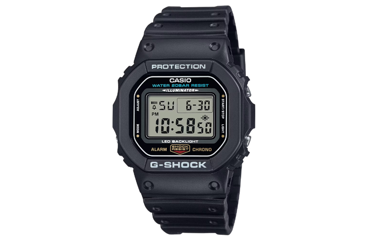 

Унисекс-часы G-SQUAD Series серые DW-5600UE-1JF CASIO