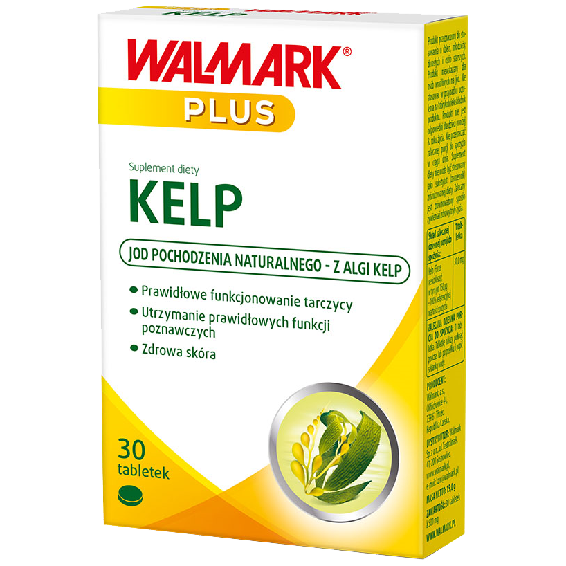 

Walmark Plus Kelp биологически активная добавка, 30 таблеток/1 упаковка