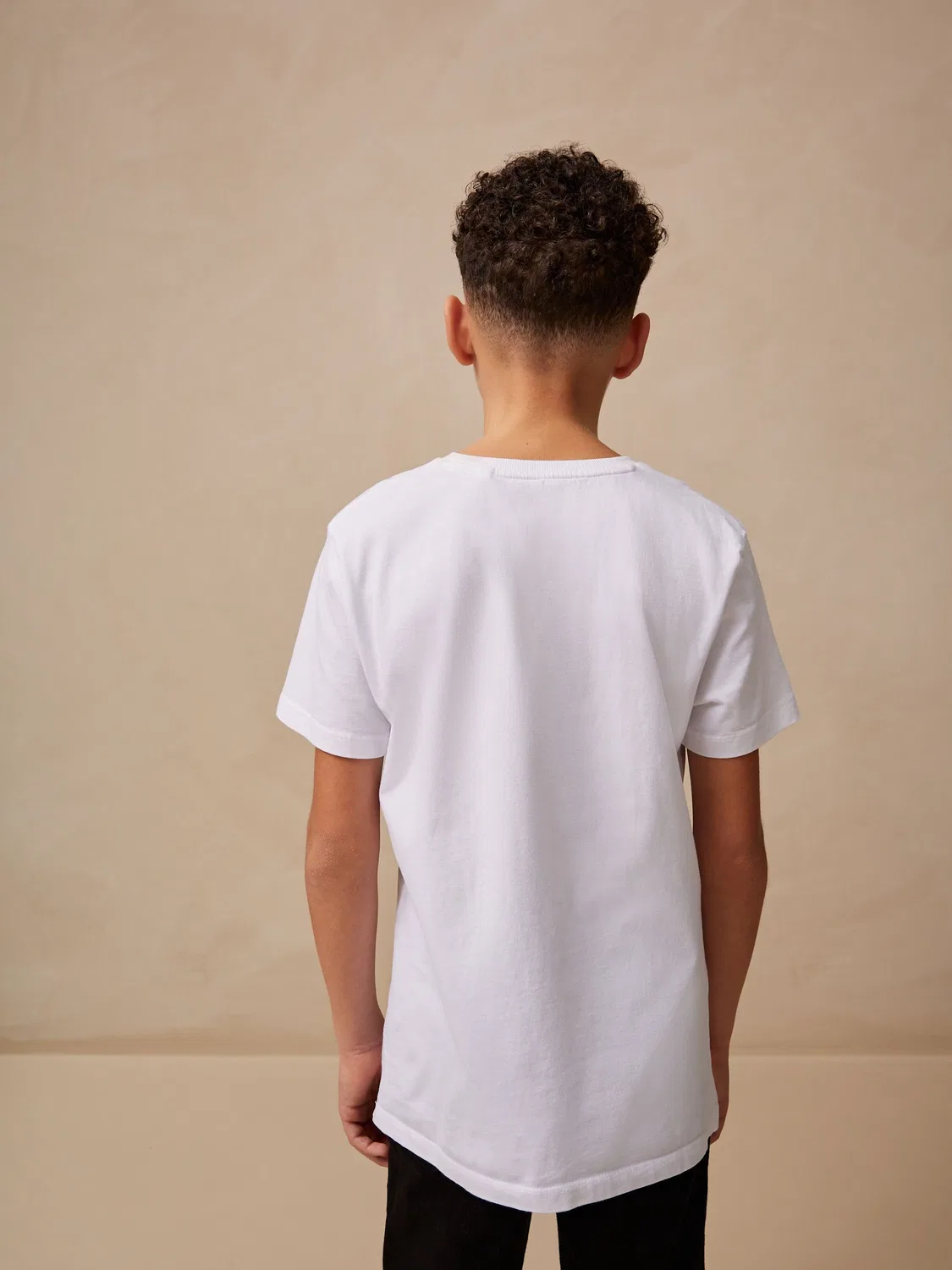 Футболка классическая Regular Fit, White Next, белый — фото 3