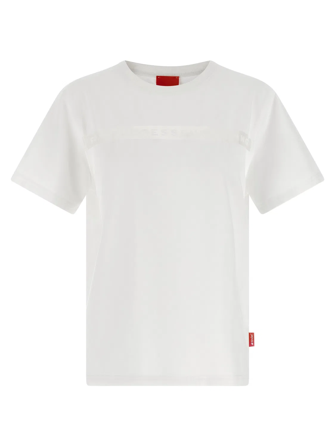 Женская футболка спортивная с полупрозрачной вставкой Pr-T-Nots-Chi-R Diesel, White