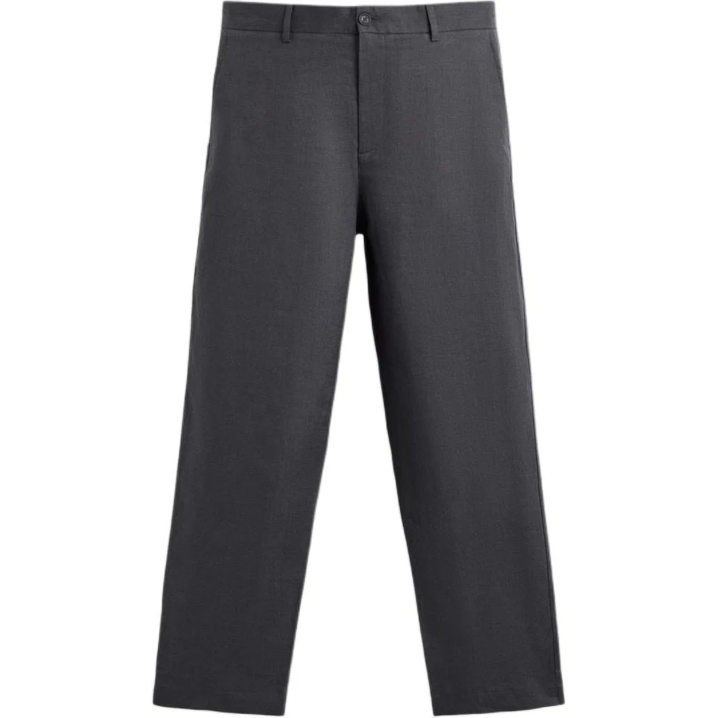 Мужские классические брюки Dark Gray ZARA, Темно-серый