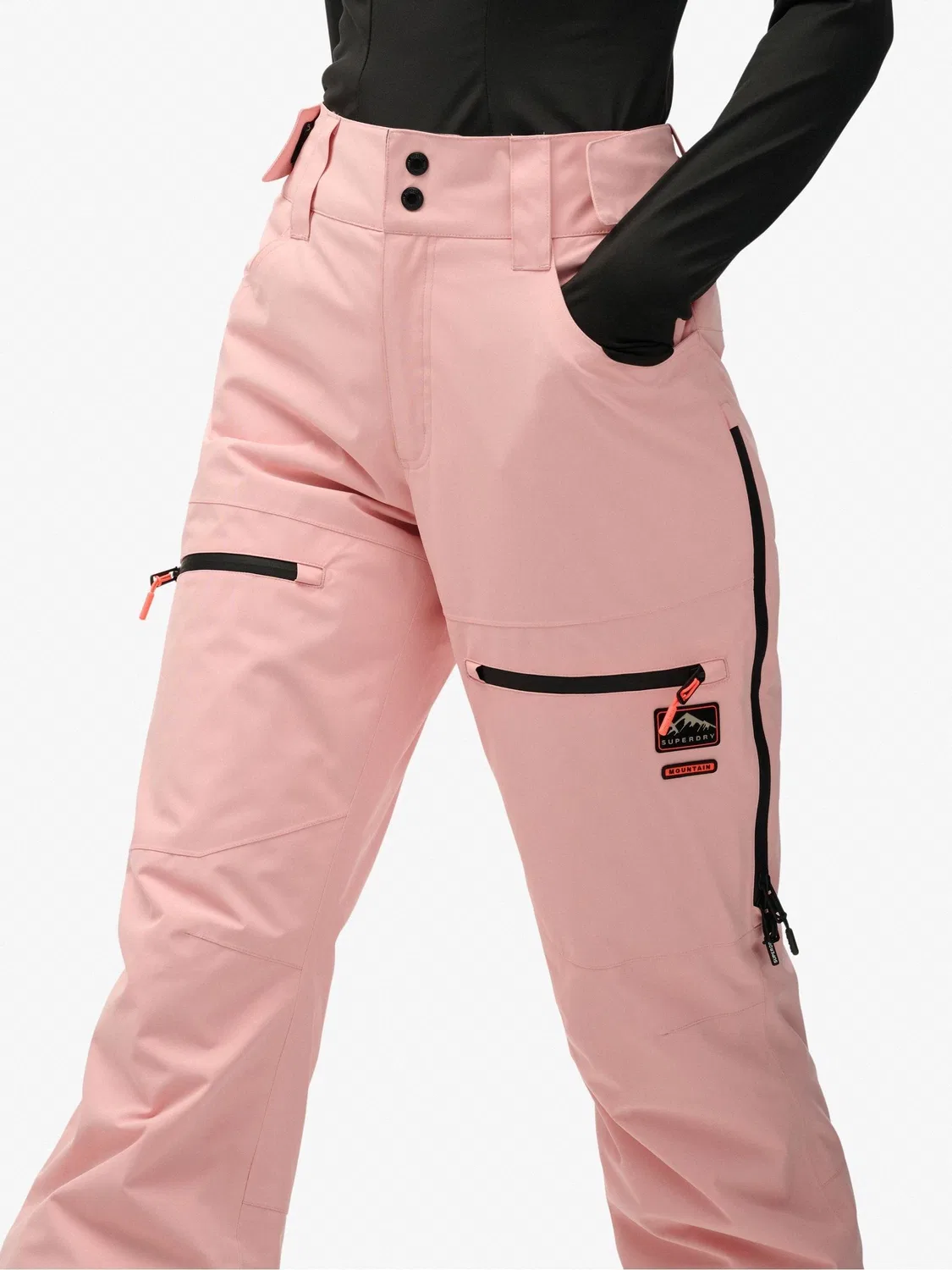 Брюки для ски-фристайла Superdry Ultimate Freestyle, розовый — фото 3
