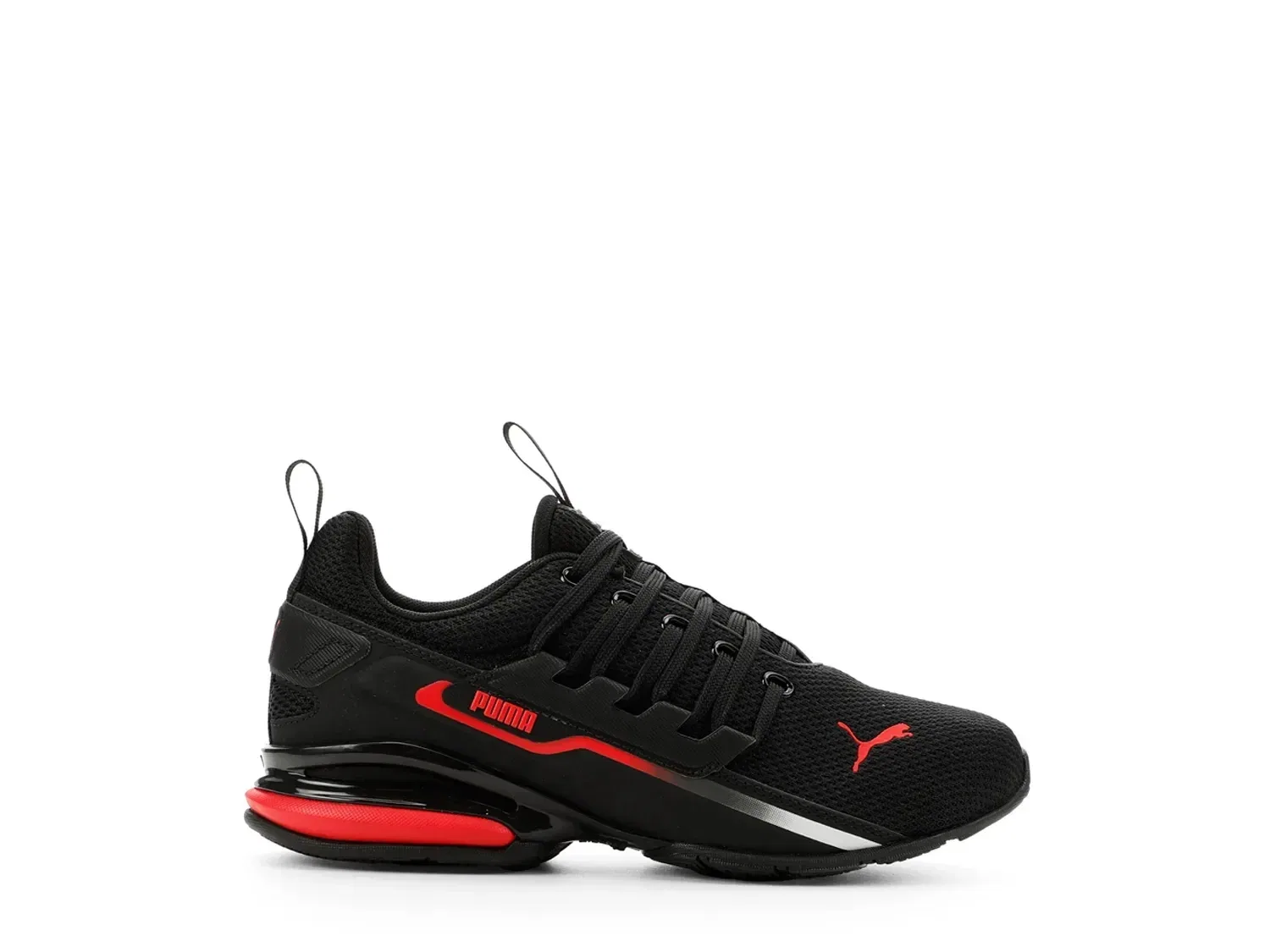 Кроссовки Axelion 2 для детей, PUMA, черно-красные