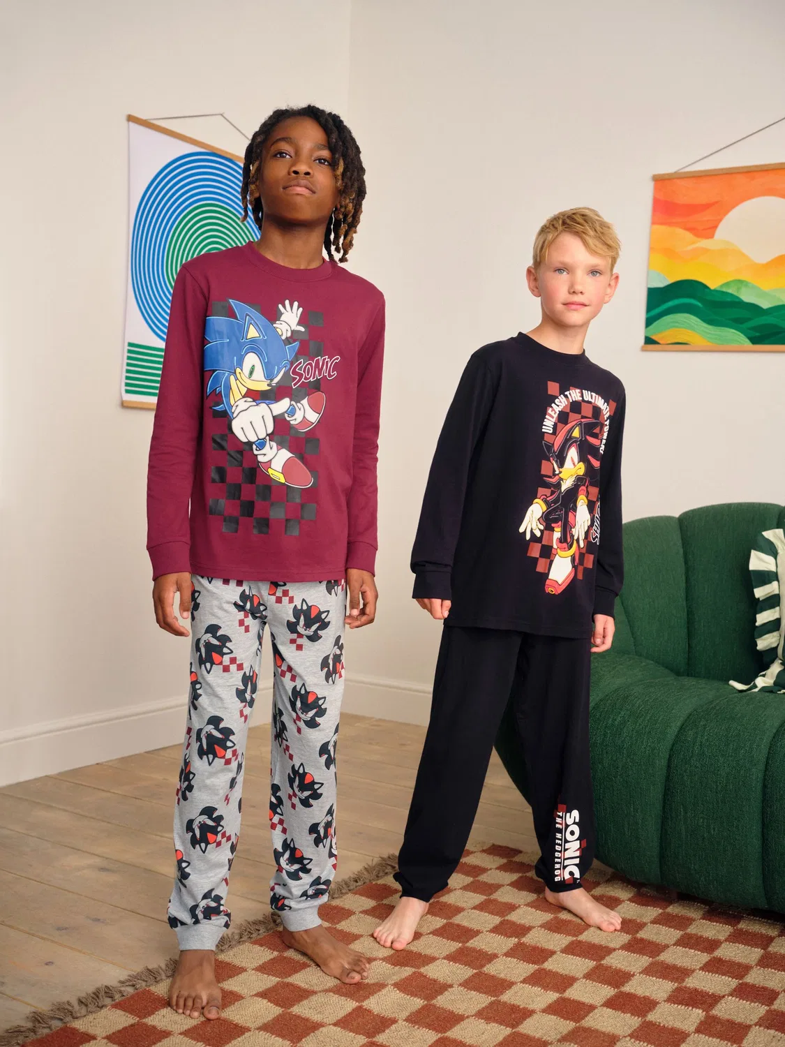 Пижама Multi Sonic Jogger Fit, 2 шт Next, мультиколор