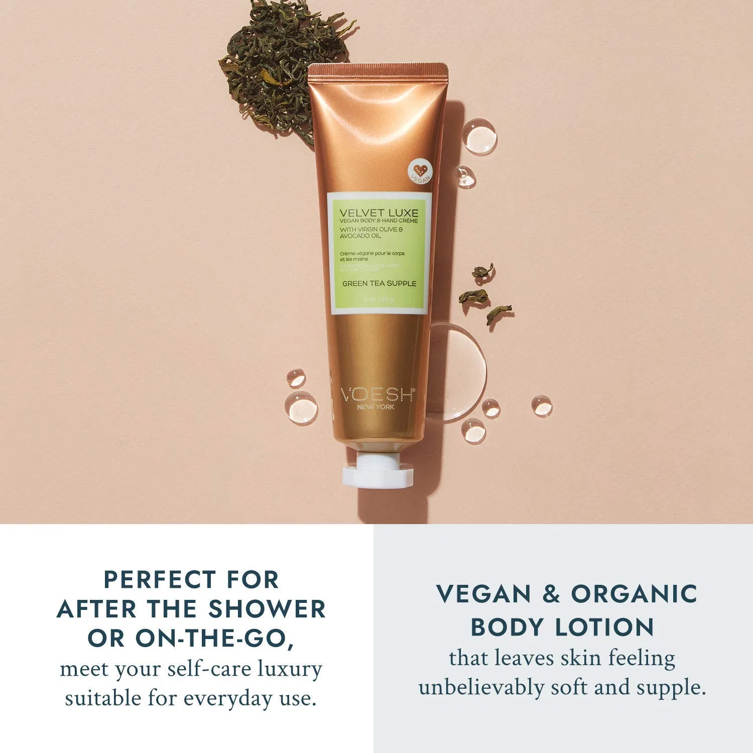Лосьон для тела Velvet Luxury Vegan, VOESH, Green Tea, 502.75 мл — фото 4