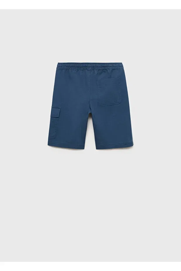 Детские шорты для мальчиков карго Mango Kids, Blue — фото 2