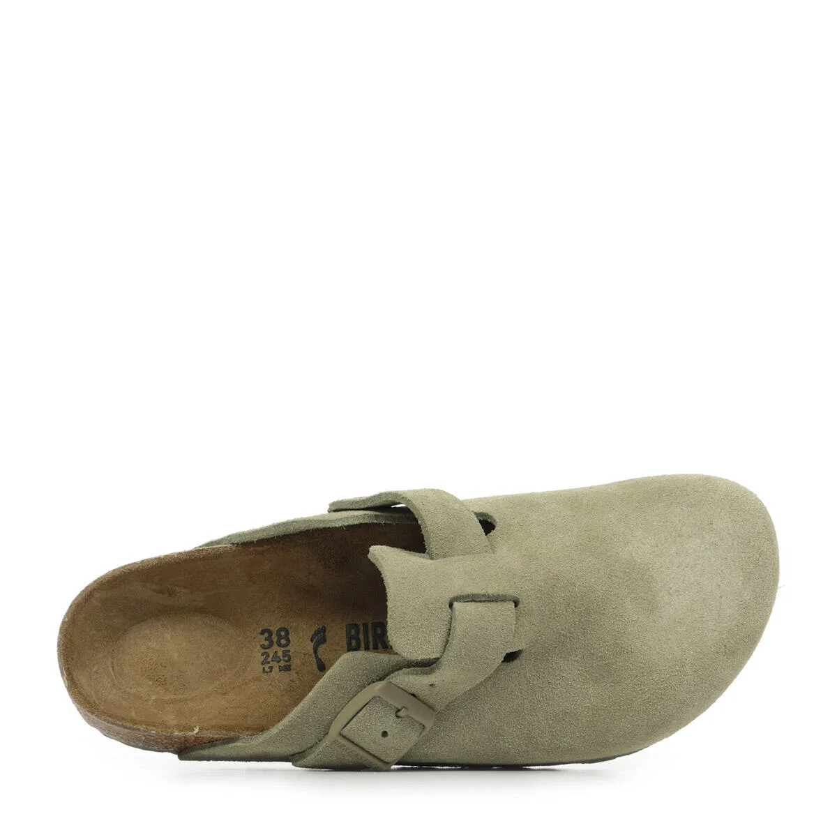 Детские ботинки из замши Boston Birkenstock, Faded Khaki — фото 2