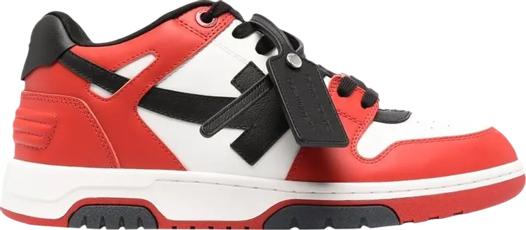 

Кроссовки Off-White Out of Office Low Red White Black, красный