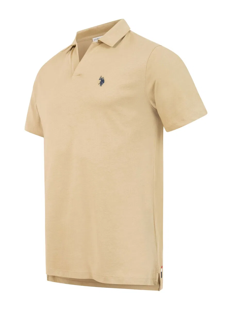 Футболка песочного цвета U.S. POLO ASSN. — фото 3