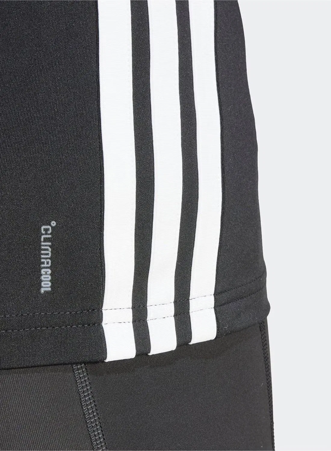 Футболка с длинным рукавом Workout Essentials 3-Stripes Adidas, черный — фото 4