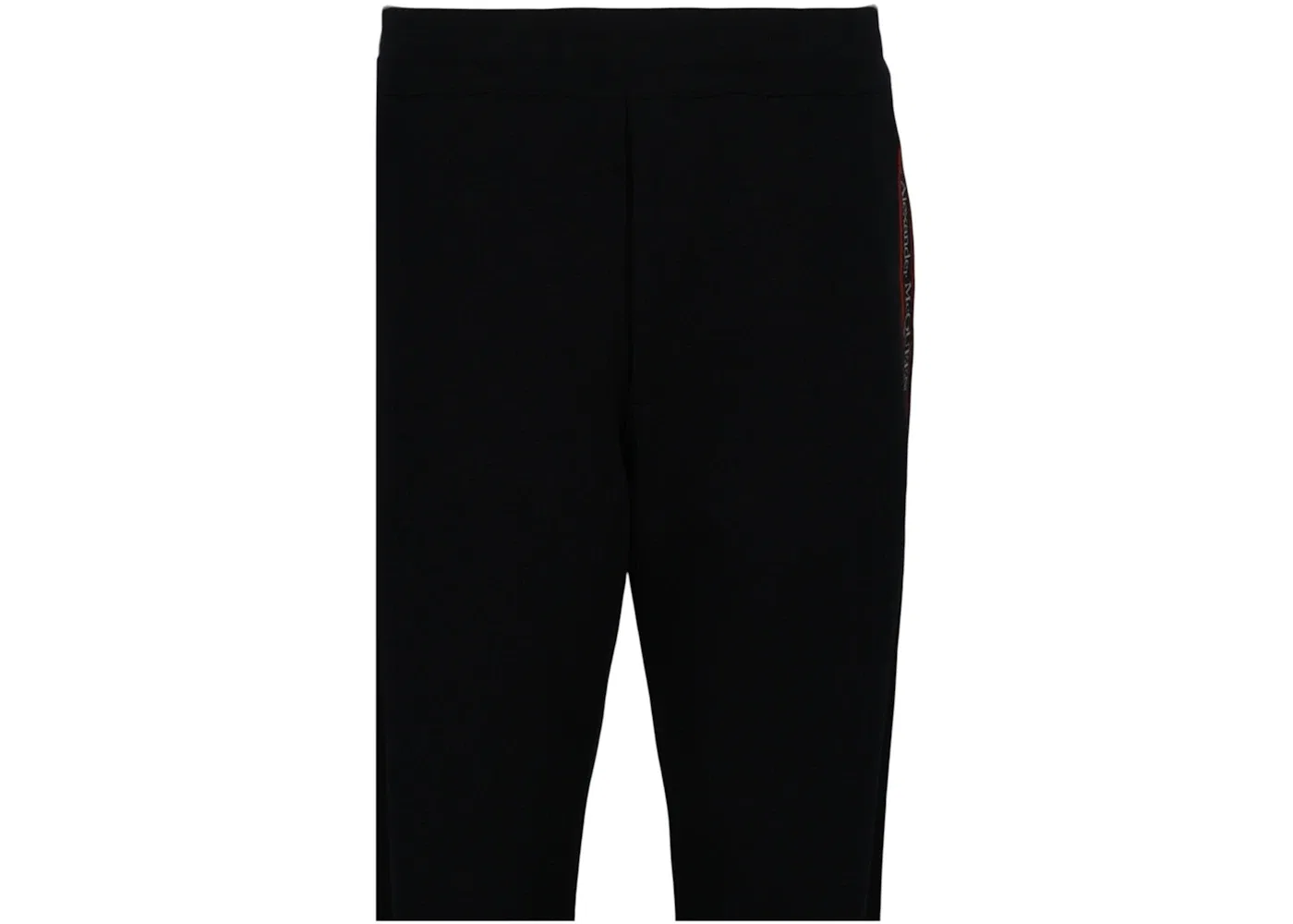 Мужские спортивные штаны с логотипом Alexander McQueen Selvedge Logo Tape Detail Joggers, Black Multi — фото 3