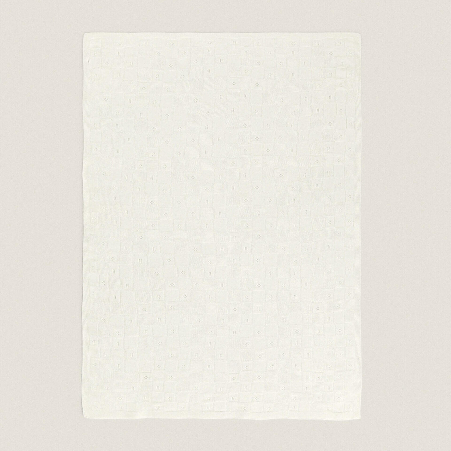 

Плед Zara Home Cashmere Knit, белый