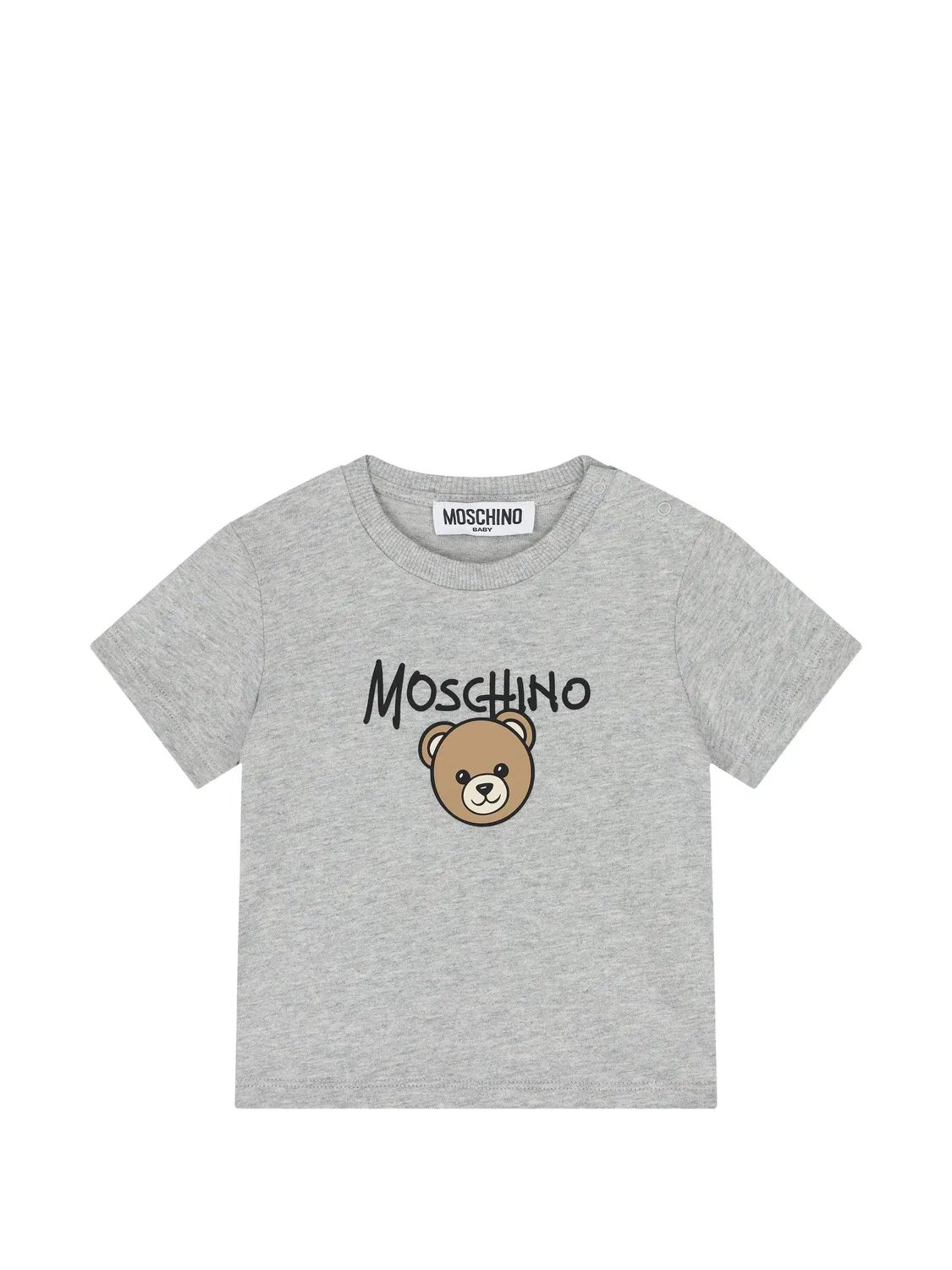 Футболка Teddy Bear Moschino Kids, серый