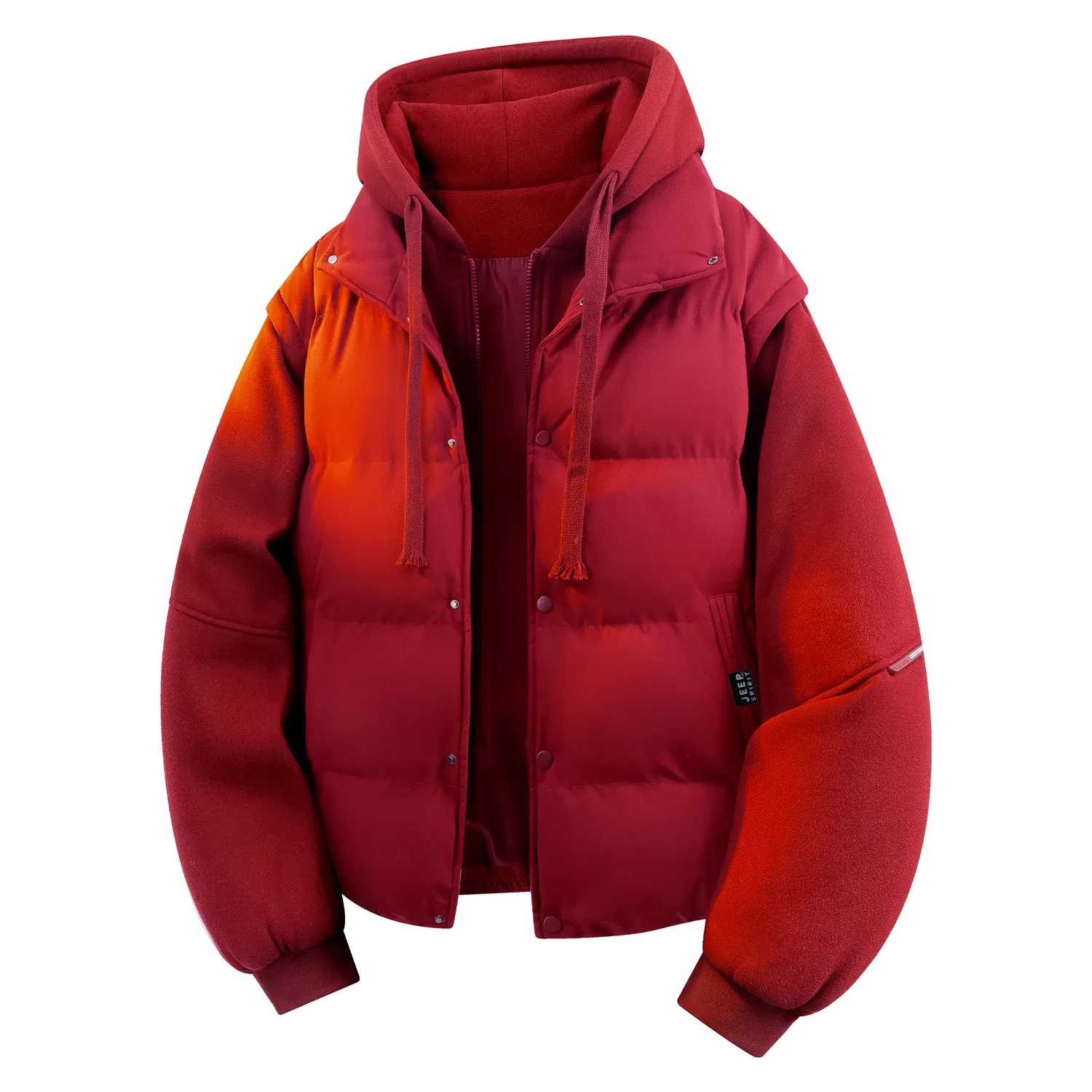 Детский пуховик JEEP SPIRIT, Scarlet