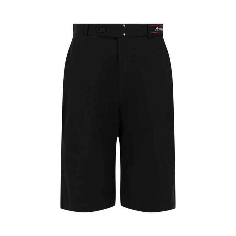 

Шорты Alexander McQueen Logo Tape Shorts 'Black'