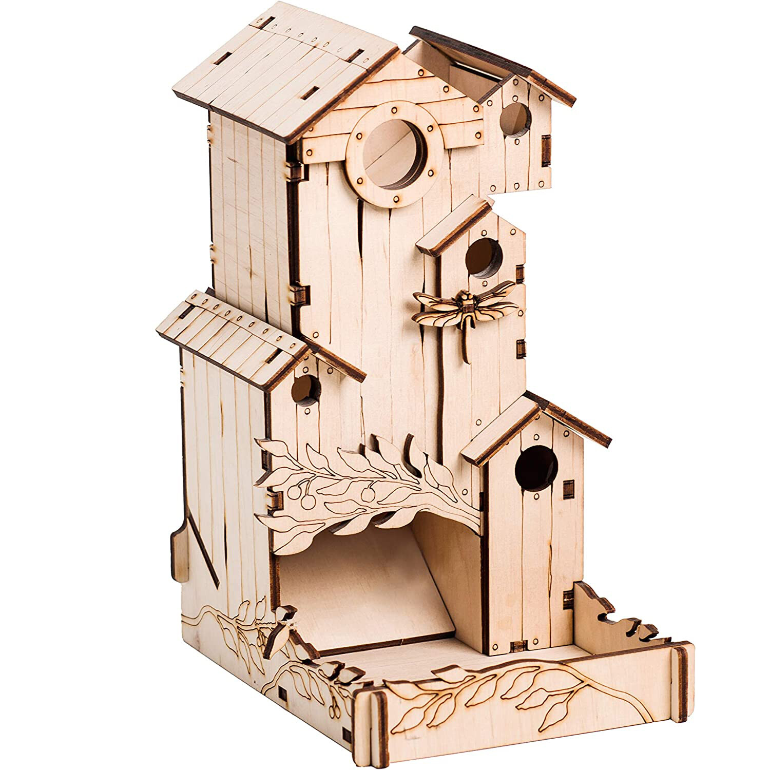 

Настольная игра TowerRex Wingspan Dice Tower And Storage Bird Song, Серый, Настольная игра TowerRex Wingspan Dice Tower And Storage Bird Song