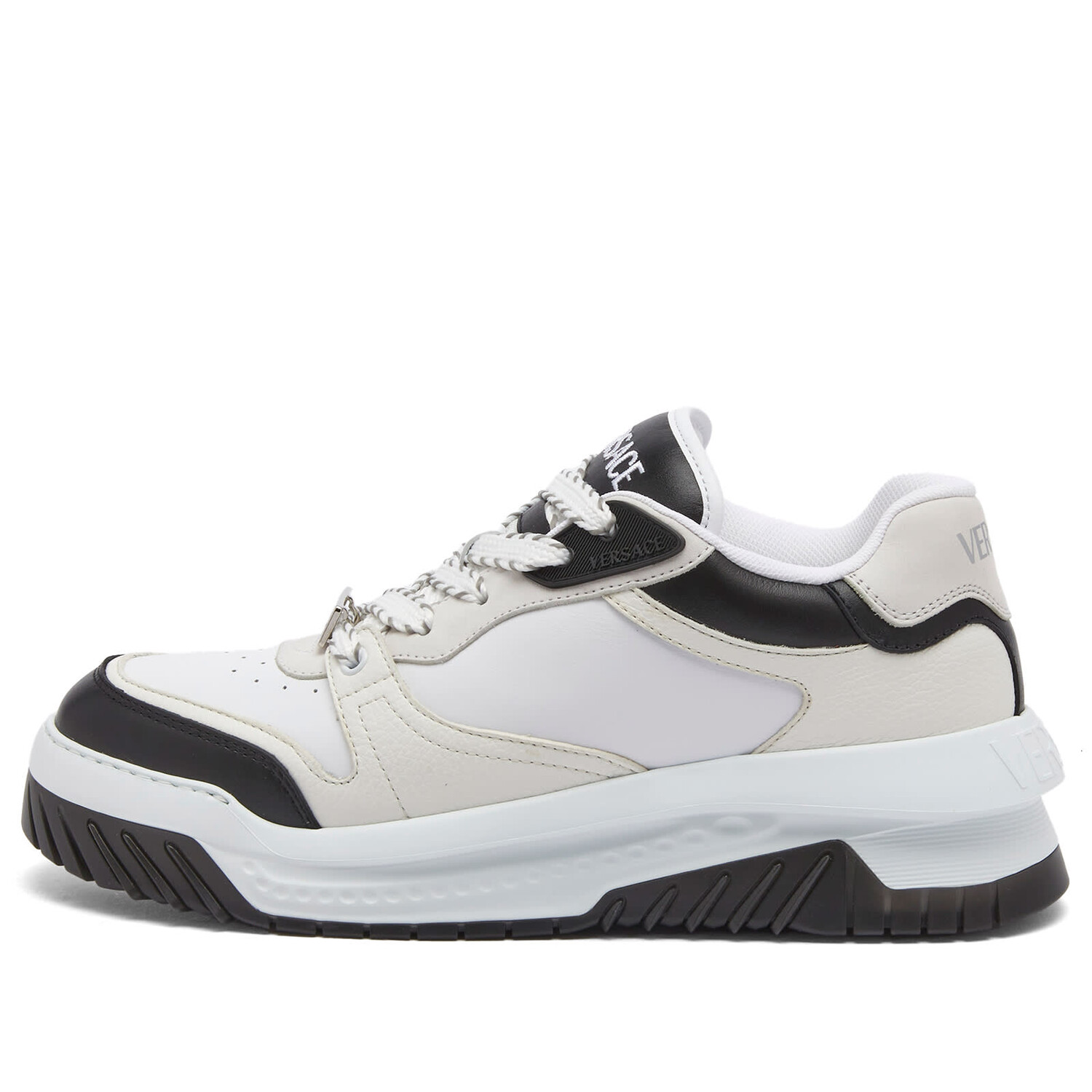 

Кроссовки Versace Sneaker, цвет Black White Palladium, Белый, Кроссовки Versace Sneaker, цвет Black White Palladium