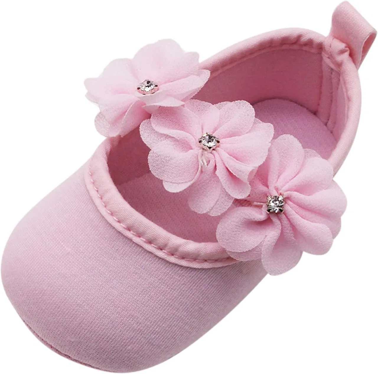 Детские туфли Мэри Джейн для девочек с мягкой подошвой, Pink
