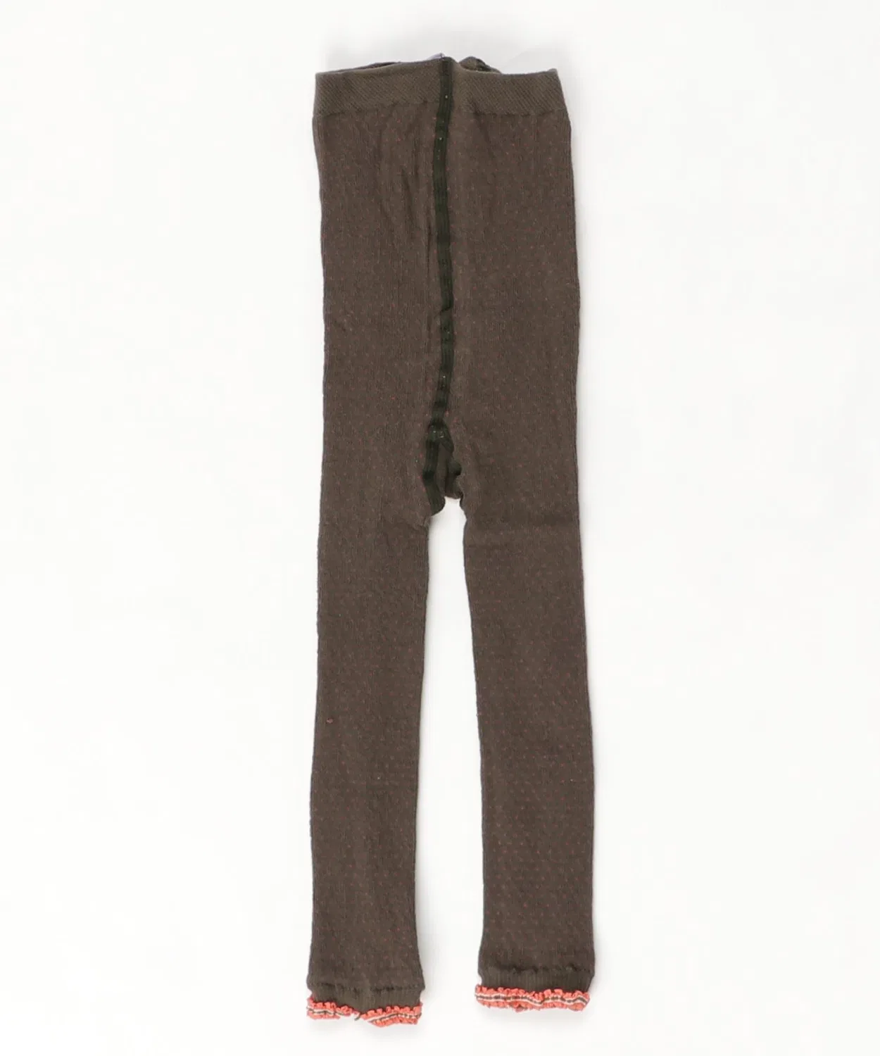 Детские леггинсы без ступней с моделью SPORT FOOTLESS TIGHT LEBIG, Army