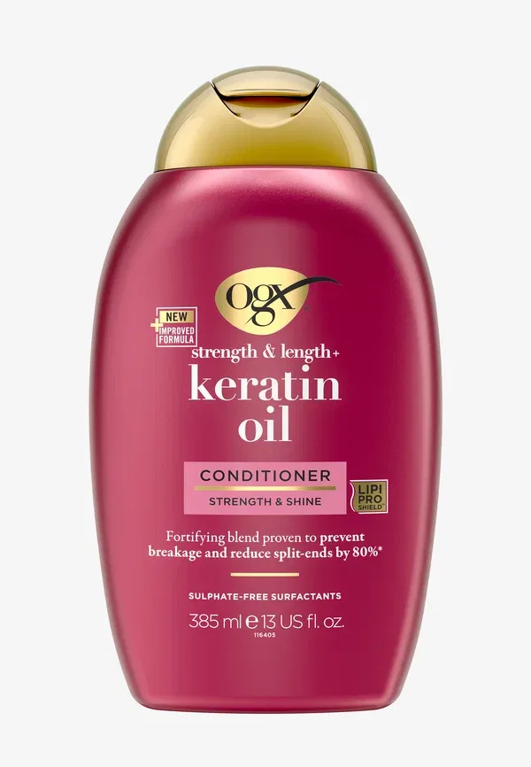 Кондиционер укрепляющий Anti Breakage Keratin Oil OGX, 385 мл