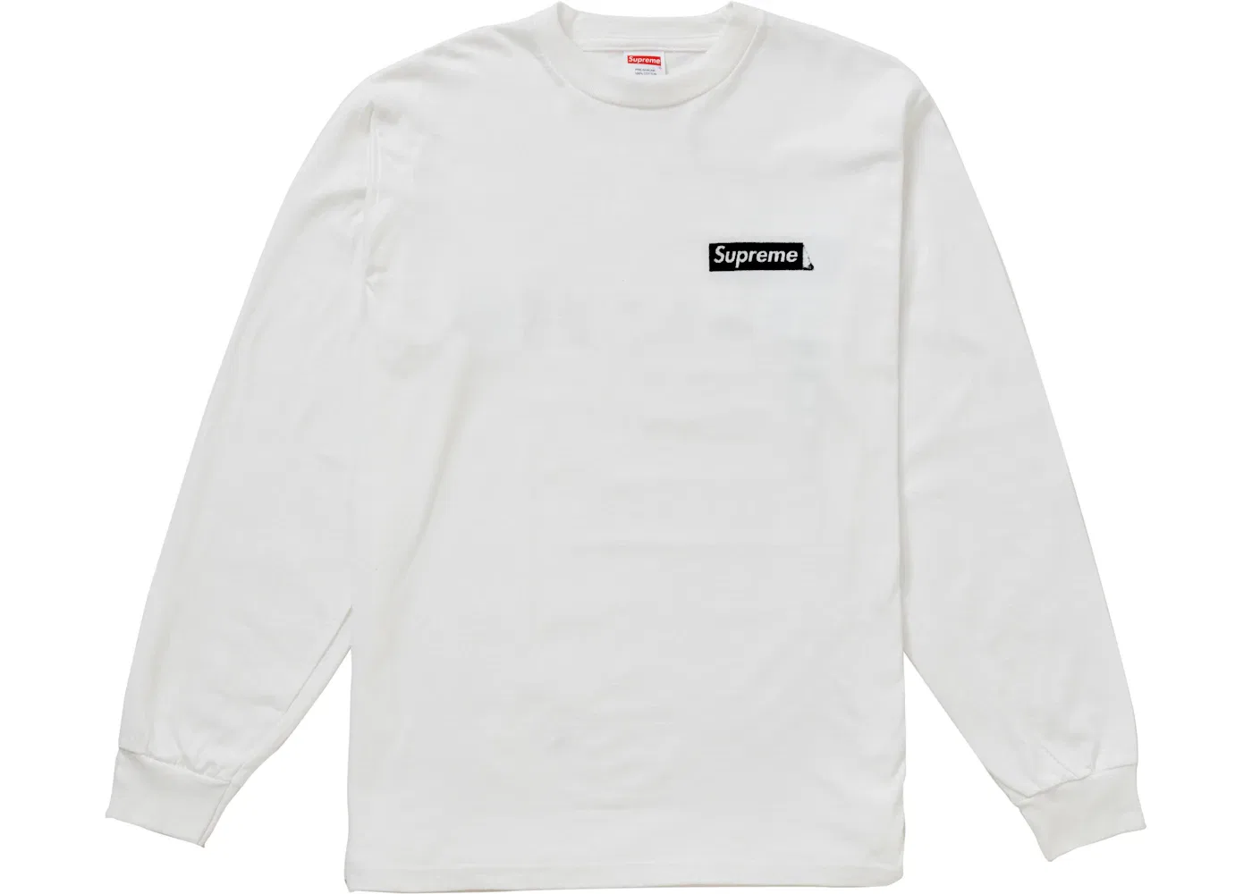 Мужская футболка с длинным рукавом Supreme Sacred Unique L/S Tee, White
