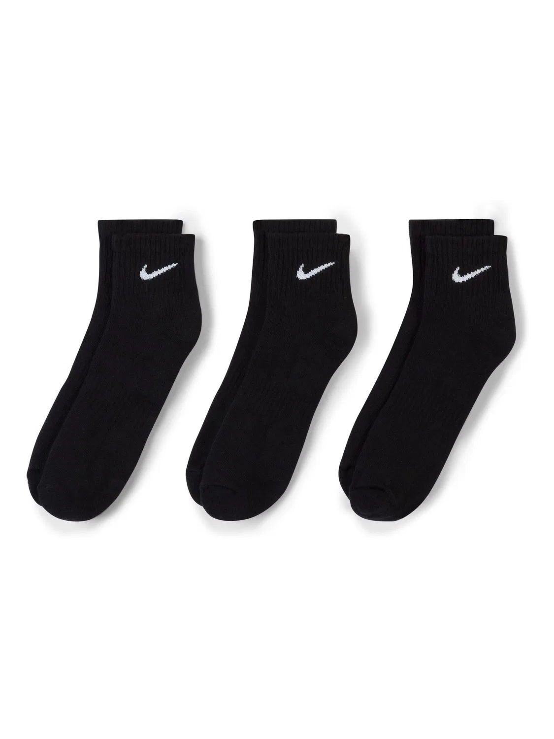 Носки Nike Everyday Cushioned 3 пары, черные — фото 4