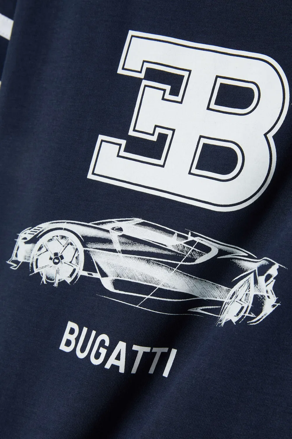 Футболка с логотипом Bugatti Junior, синий — фото 4