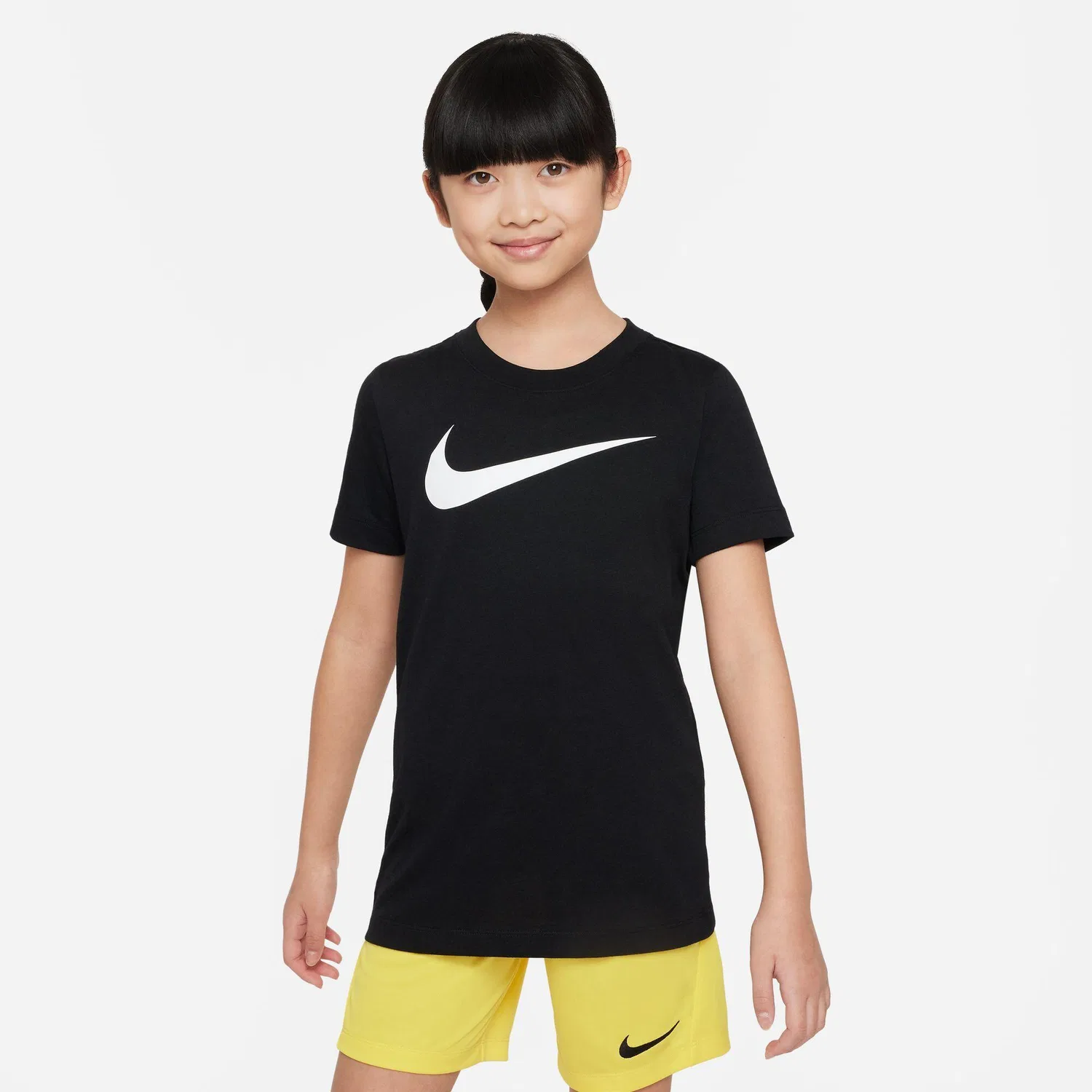 Детская футболка с длинным рукавом SWOOSH-T-SHIRT FUR JUGENDLICHE CW6941-010 Nike, Schwarz