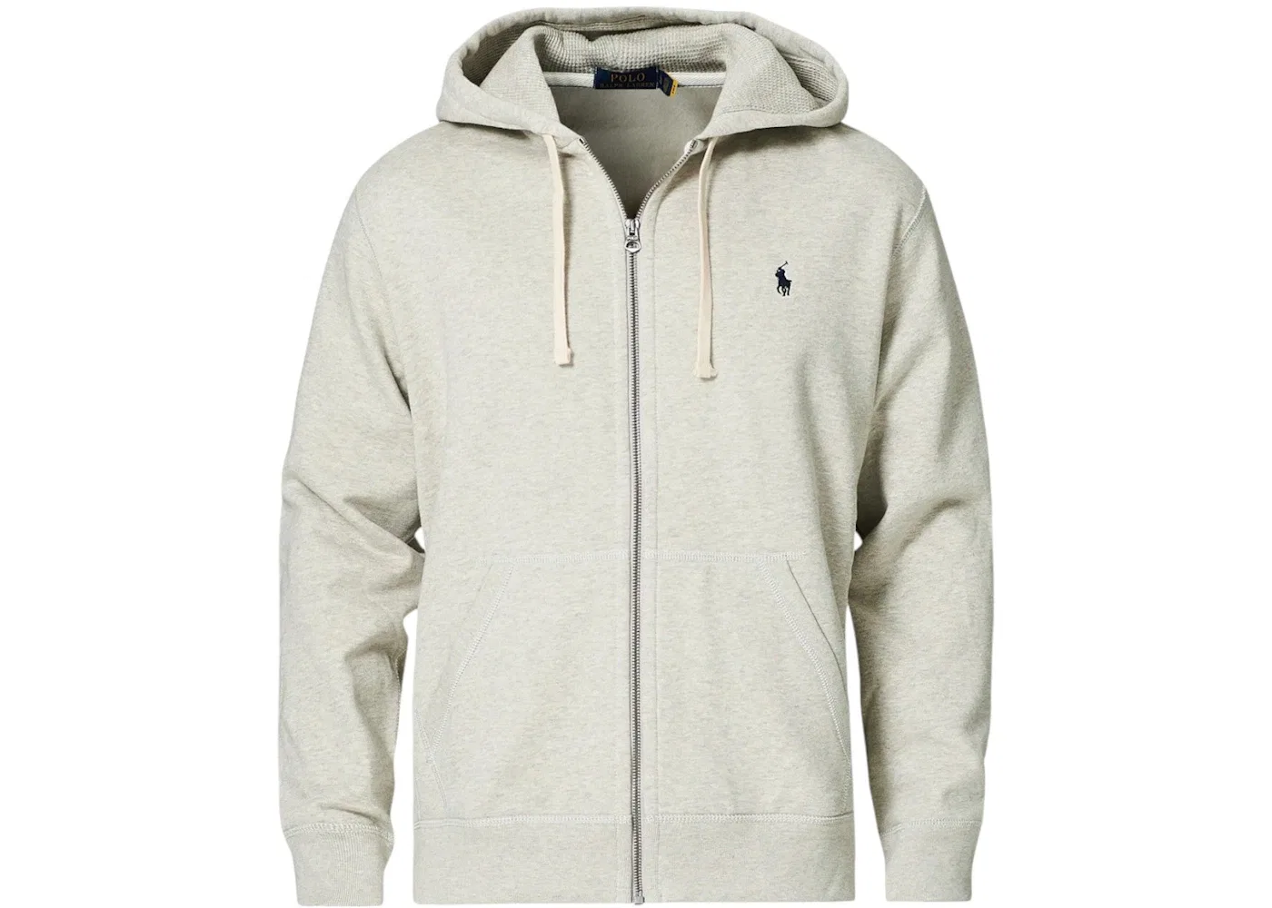 Мужская худи на молнии с флисом Polo Ralph Lauren, Light Sport Heather