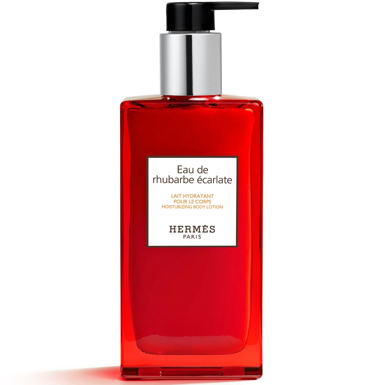 Увлажняющий лосьон для тела с ароматом Eau De Rhubarbe Ecarlate Hermes, 200 мл