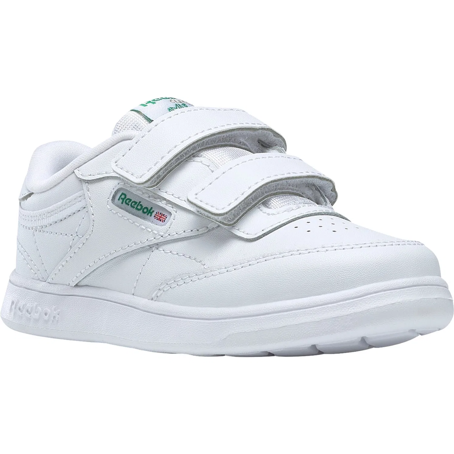 Детские кроссовки с кожаным верхом Reebok Classic, White