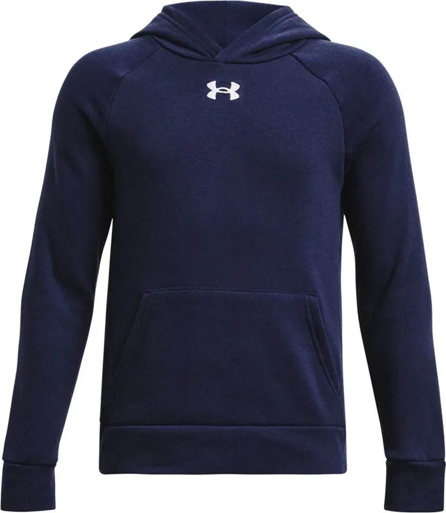 Худи детское с капюшоном UA Rival Fleece Under Armour, синий