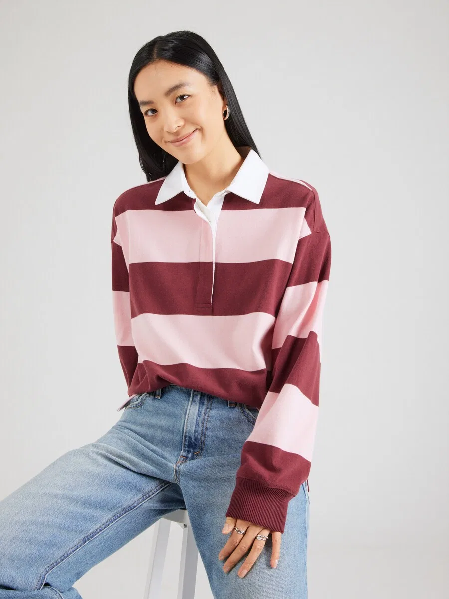Футболка LEVI'S 'Reenie' винно-красного цвета — фото 3