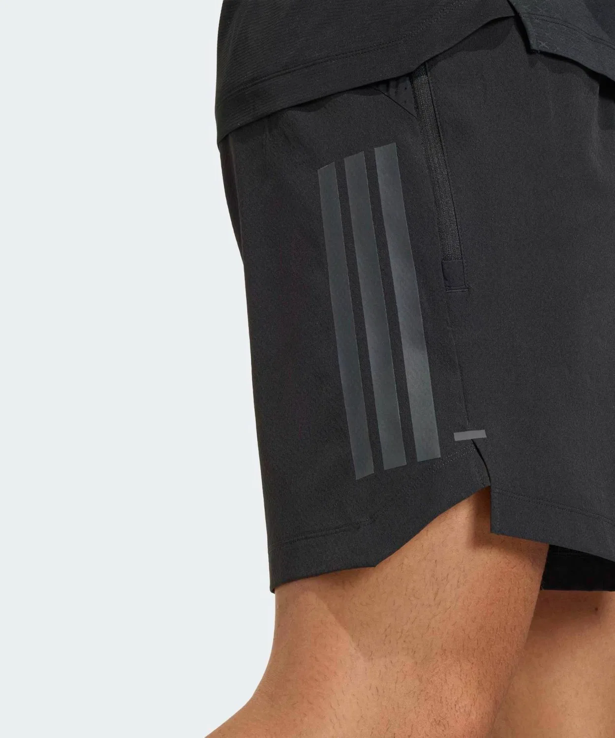Мужские шорты с технологией Climacool D4T Power Three Stripes Adidas, Black — фото 4