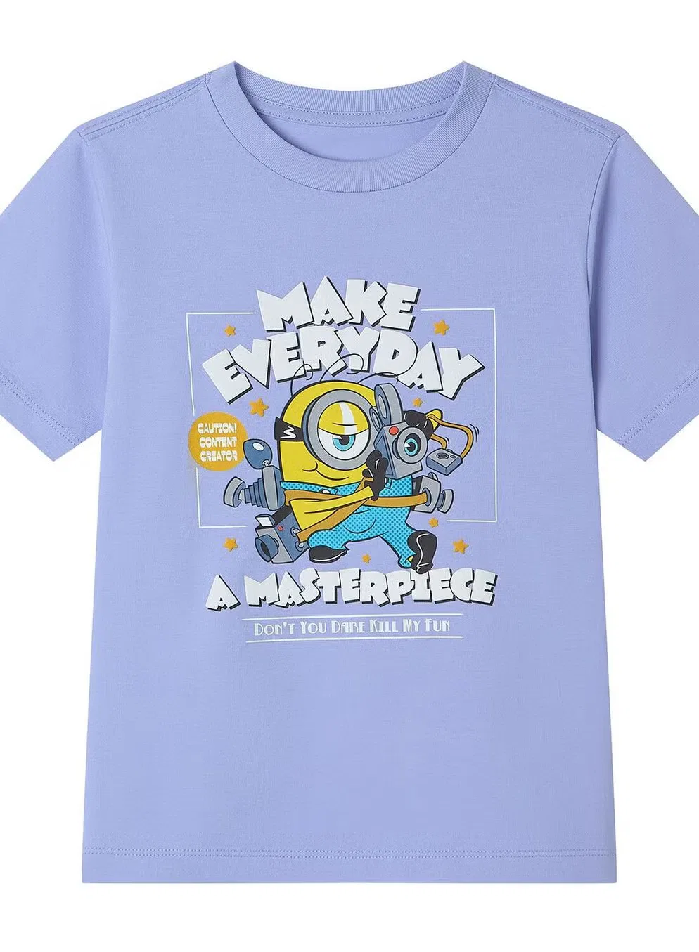 Футболка с принтом Minions Giordano, синяя