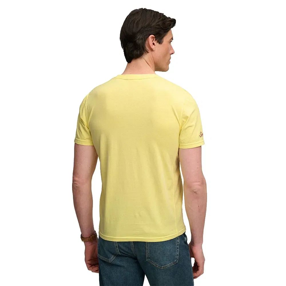 Мужская футболка с коротким рукавом Outdoor Type Superdry, Yellow — фото 2